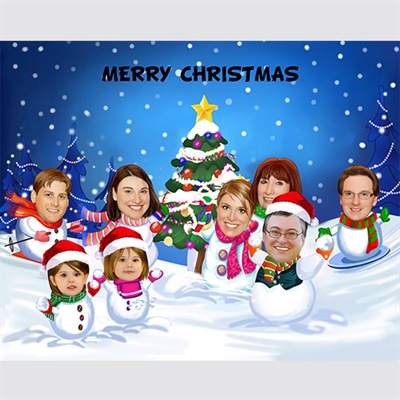 Custom Caricature from Photos - myDaVinci